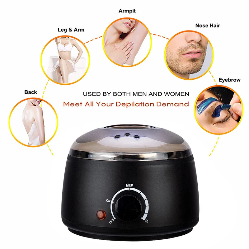 Wax Bead Melter Heater For Waxing Hair